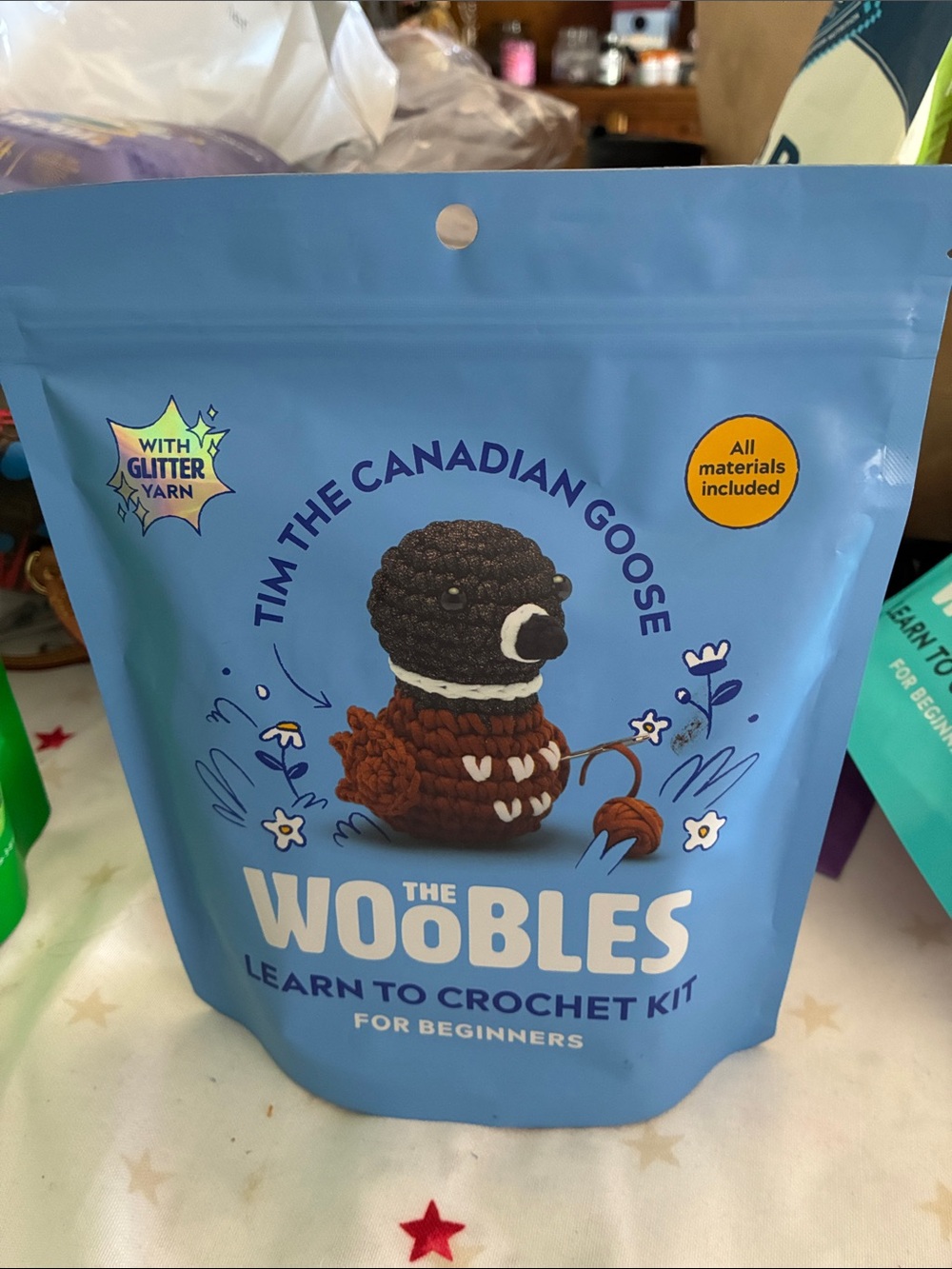 The Woobles "Tim the Canadian Goose" Crochet Kit -